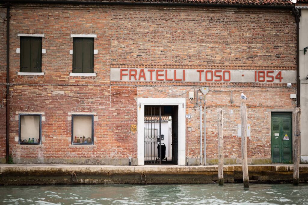 visita a la cristalería de Murano